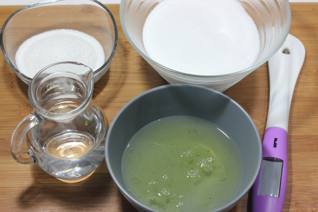 Ingredientes merengue