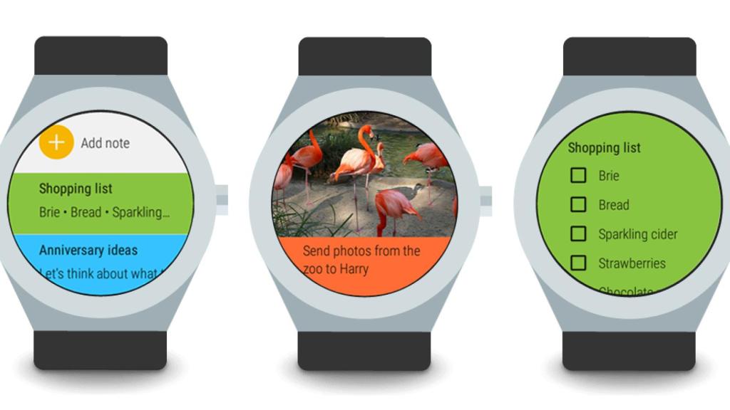 Google Keep ya es compatible con Android Wear