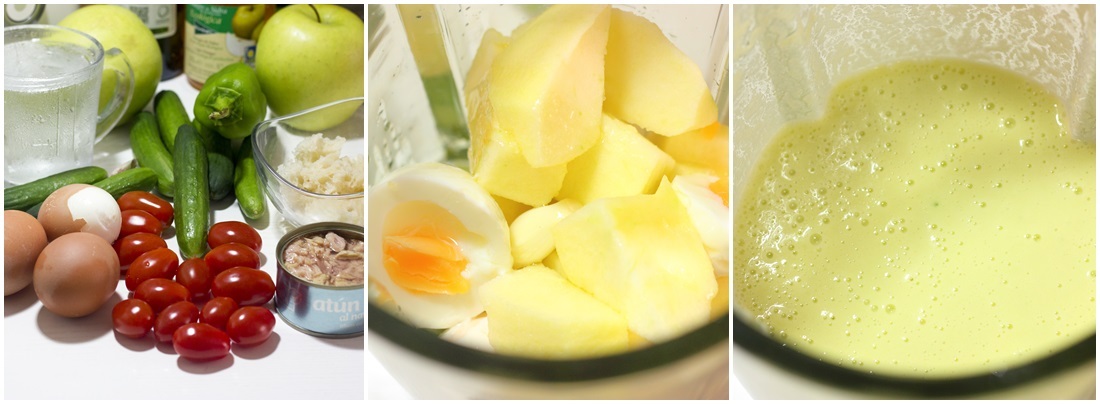 Gazpacho de manzana verde