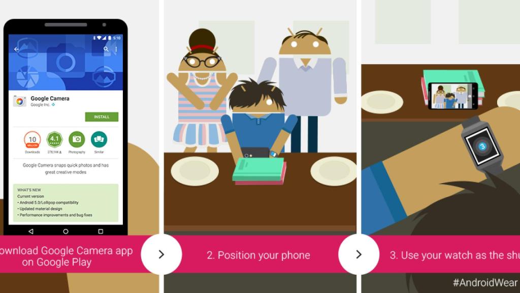 Si tienes un smartwatch olvídate del palo selfie