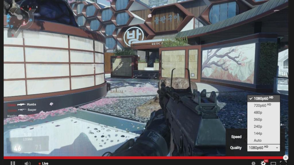 YouTube ya permite streaming a 60 frames por segundo