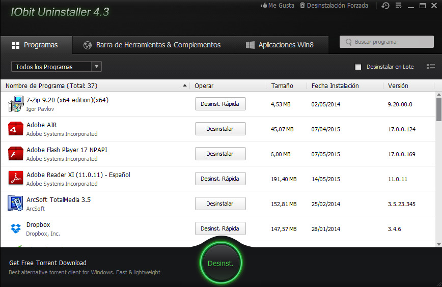 IObit Uninstaller 4.3