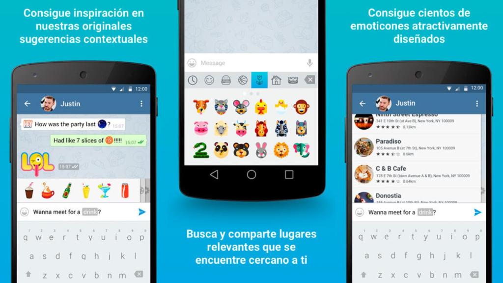 Telegram Aniways, el cliente que te sugiere gifs y locales cercanos mientras escribes