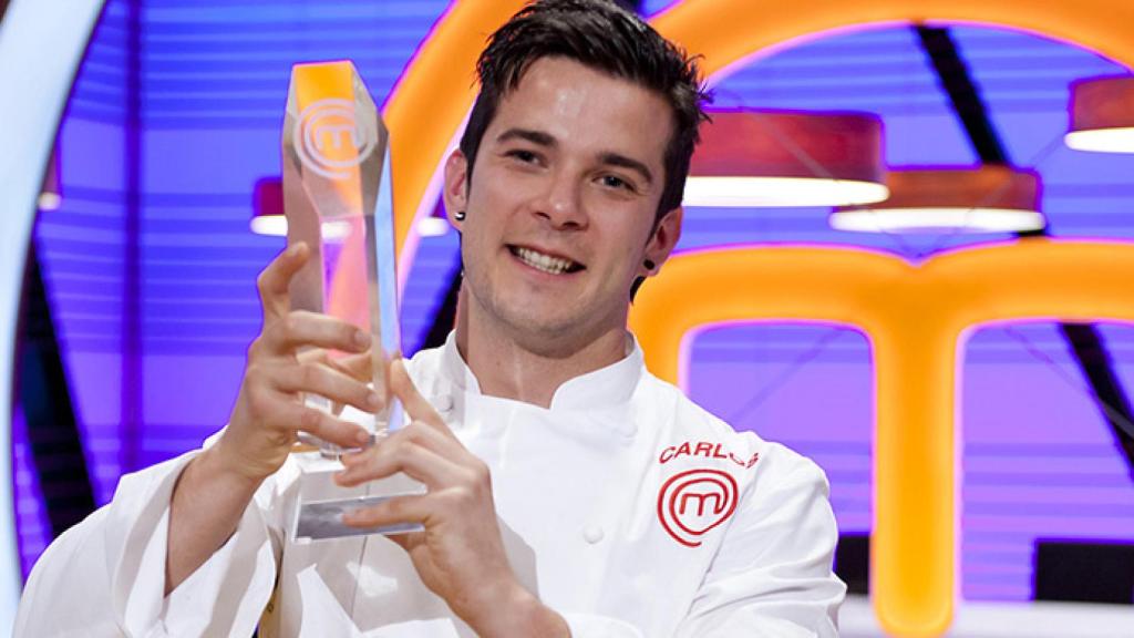 Carlos, ganador de la tercera edición de 'Masterchef'