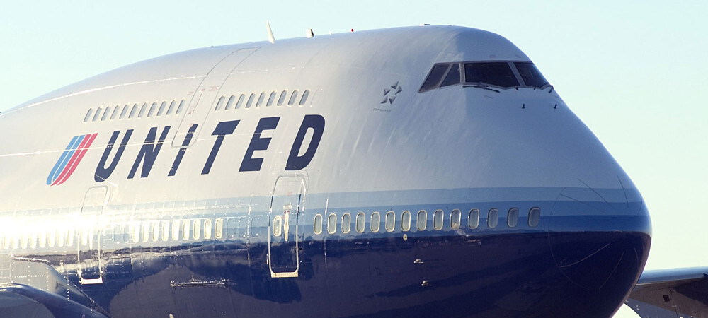 united airlines avion