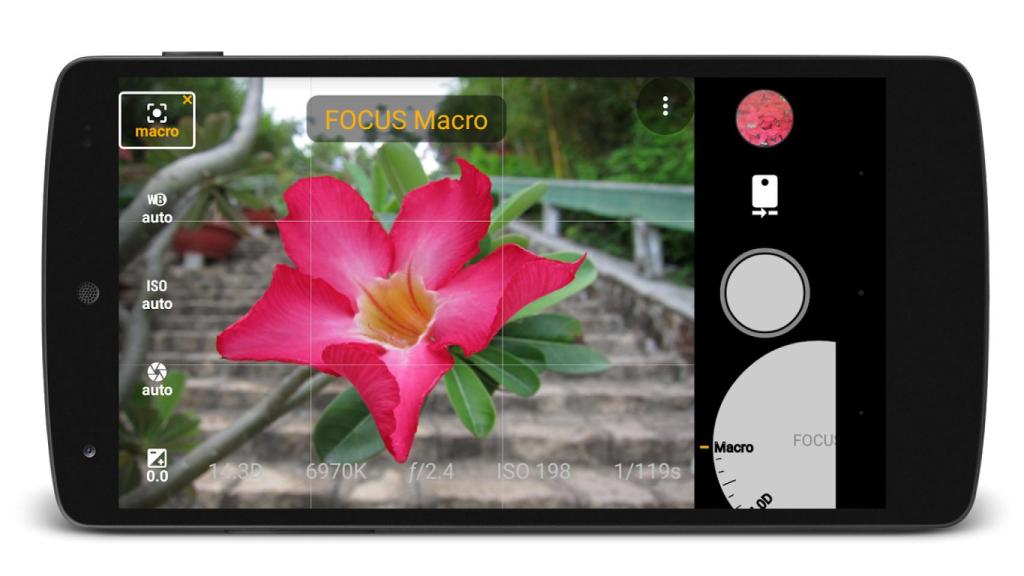 AZ Camera, tu Android se convertirá en una cámara DSLR