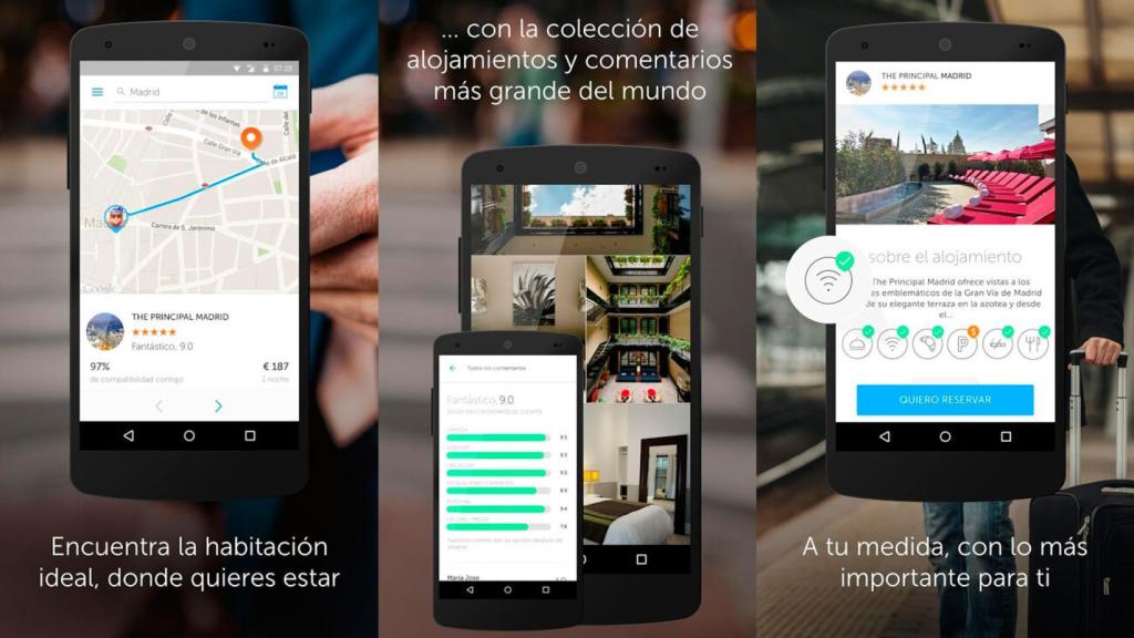 Booking Now para Android te permitirá organizar viajes y escapadas a última hora