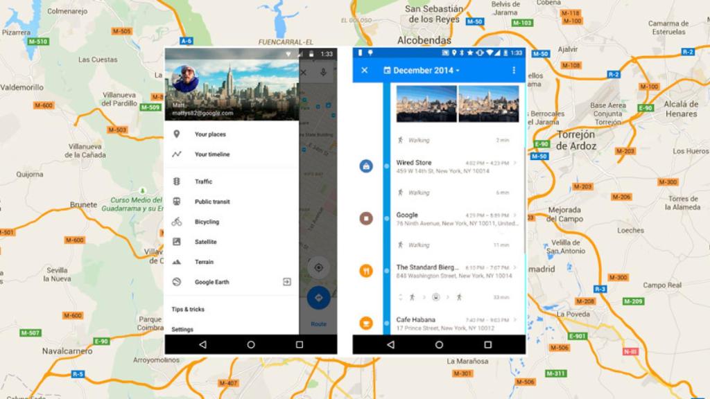 google-maps-timeline