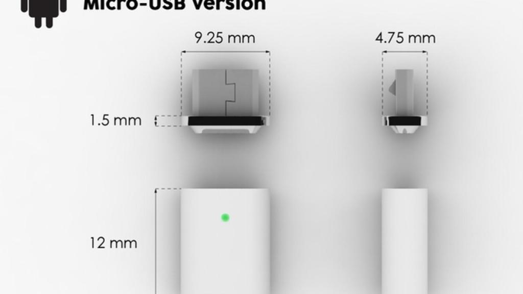 ZNAPS, un adaptador magnético para el cargador de tu smartphone