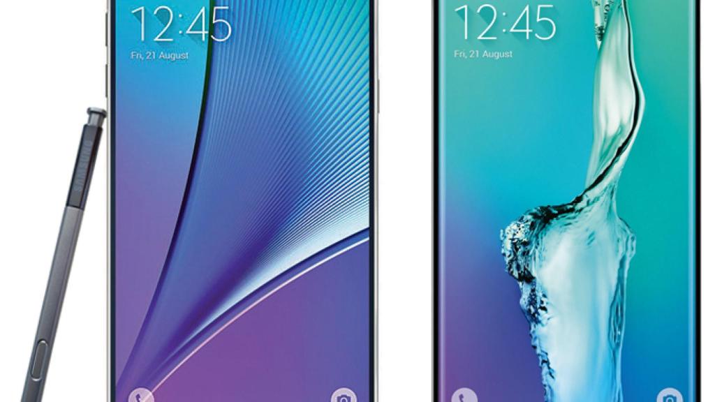 Así serán el Samsung Galaxy Note 5 y Galaxy S6 Edge Plus