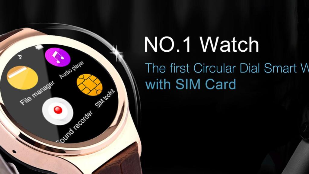 NO.1 Watch S3, un reloj inteligente con tarjeta SIM solo por 60 doláres