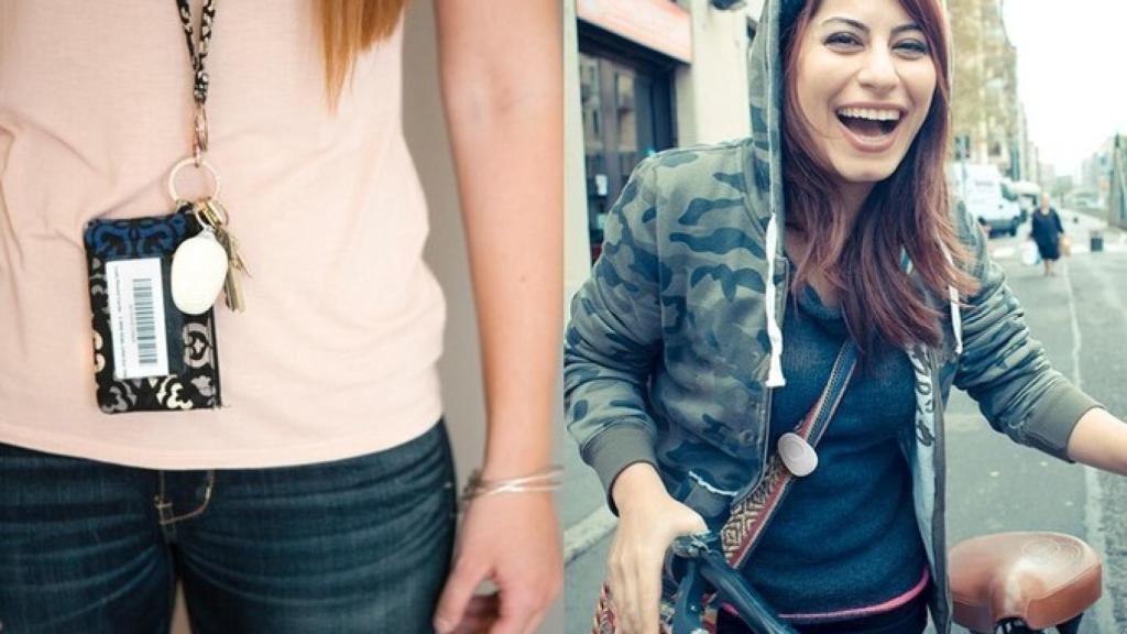 Wearsafe, el botón que avisa a tus conocidos si estás en peligro