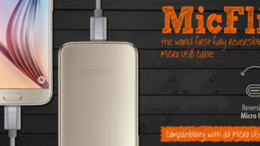 MicFlip, el primer cable microUSB reversible ya es una realidad