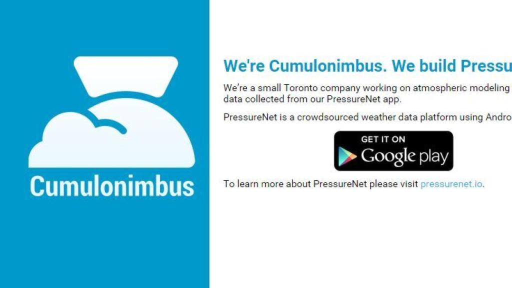 PressureNet: el tiempo con mayor precisión que nunca gracias al barómetro