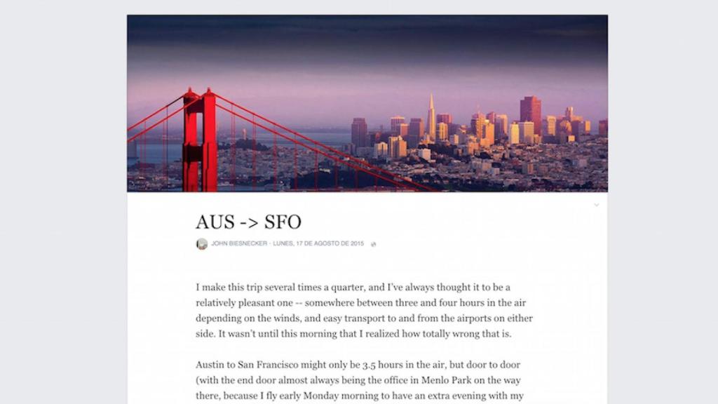 Así es el rediseño de Facebook Notes, un nuevo rival de Medium y las plataformas de blogging