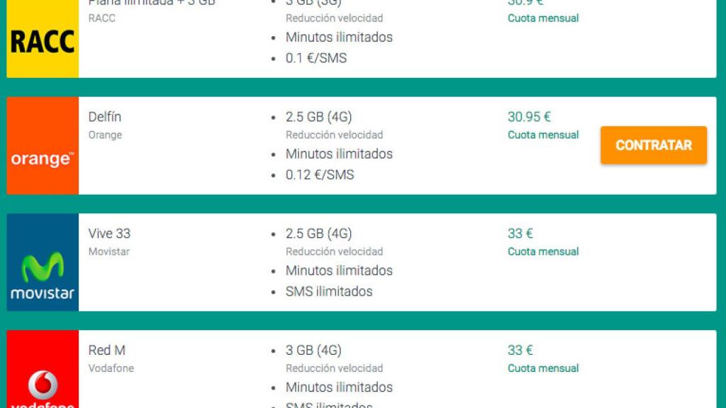 Compara las mejores tarifas para tu móvil en El Androide Libre