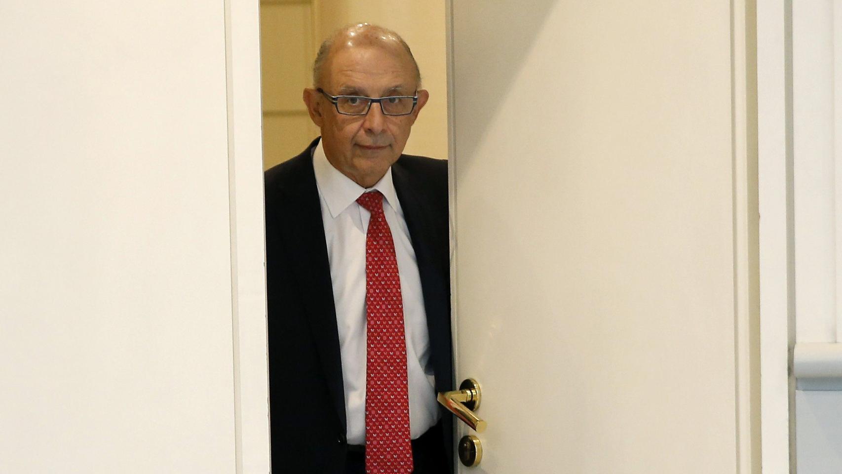 El ministro de Hacienda en funciones, Cristóbal Montoro