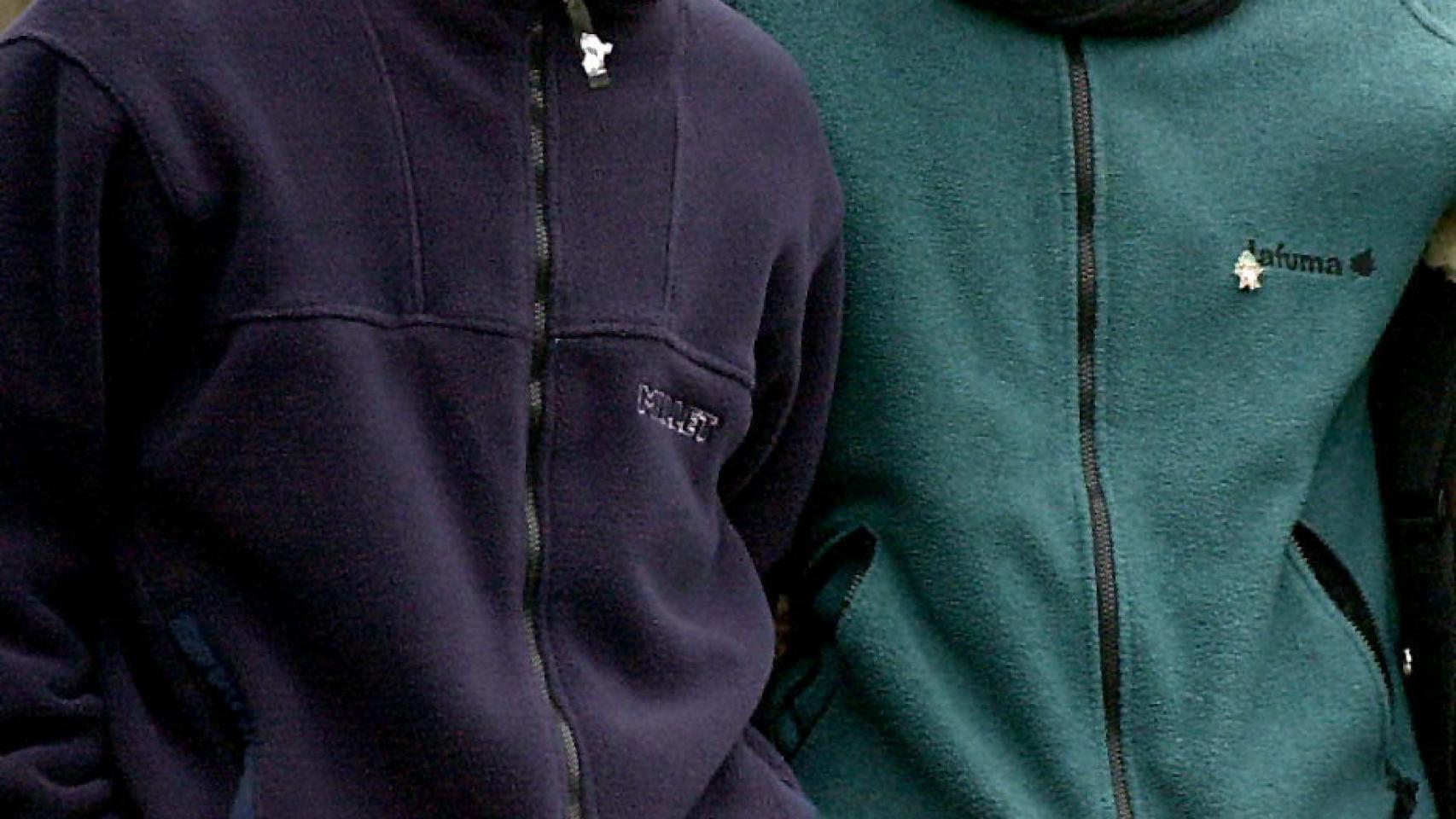 Fotografía de archivo del 14/01/2000 de Egoitz Urrutikoetxea (i), y su padre, Josu Urrutikoetxea Bengoetxea Josu Ternera