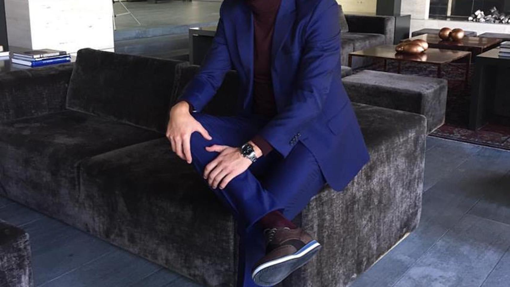 Cristiano Ronaldo posa para su campaña con un look relajado