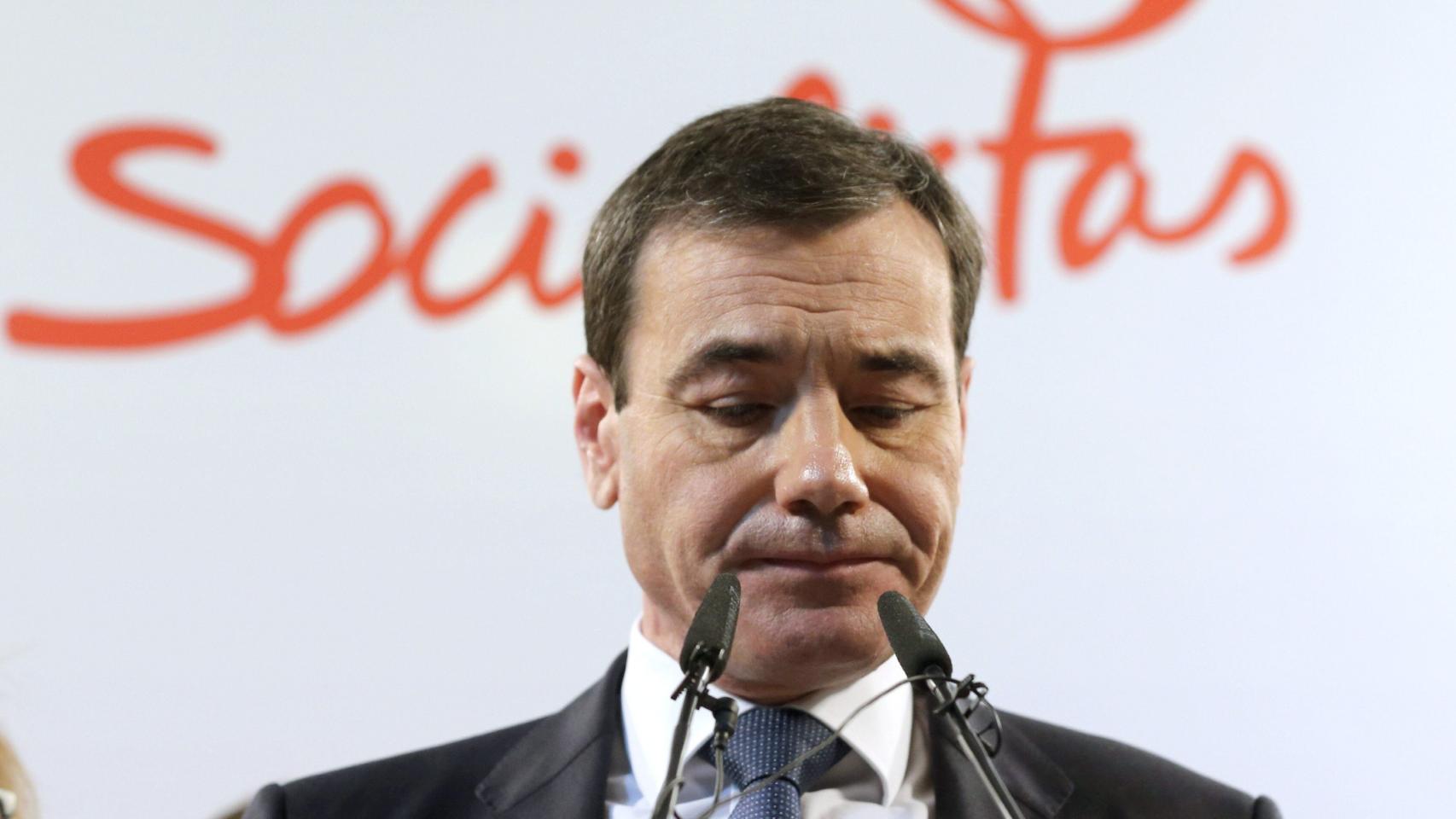 Tomás Gómez, el día de su destitución como candidato del PSM