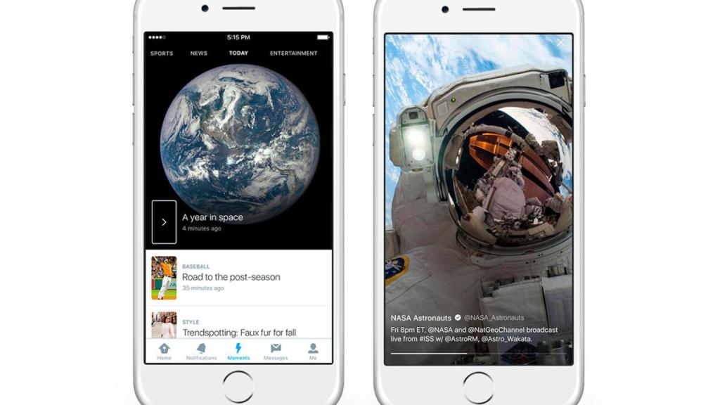 Así funciona Moments, lo nuevo de Twitter para contarnos lo más importante de forma visual