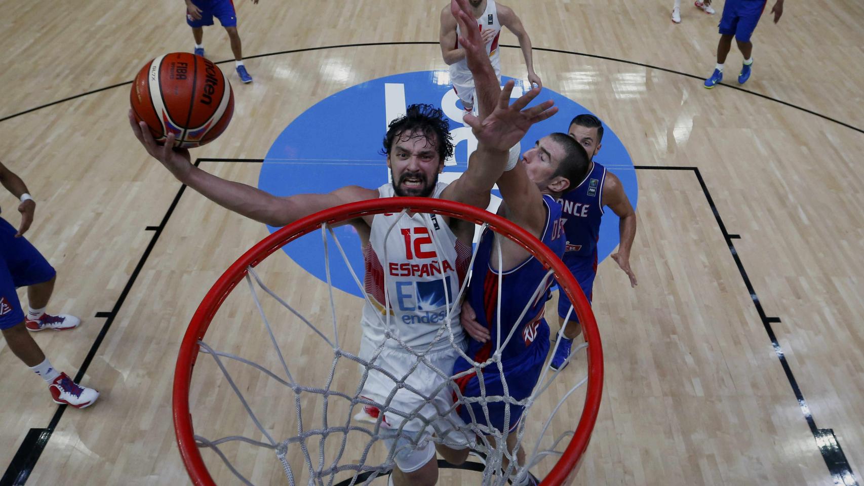 Sergio Llull, durante el pasado Eurobasket.