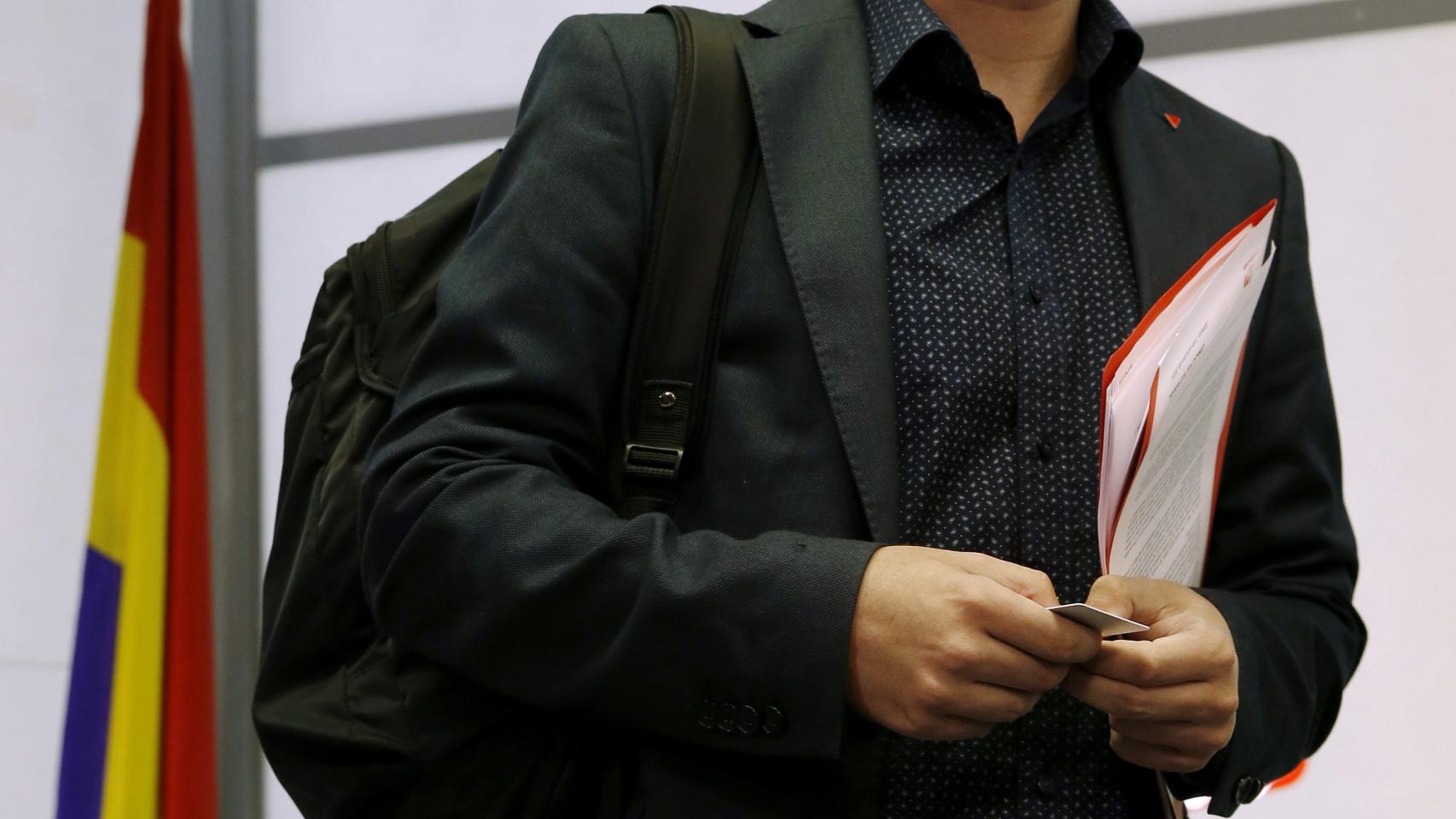 El candidato de IU a la presidencia del Gobierno, Alberto Garzón.