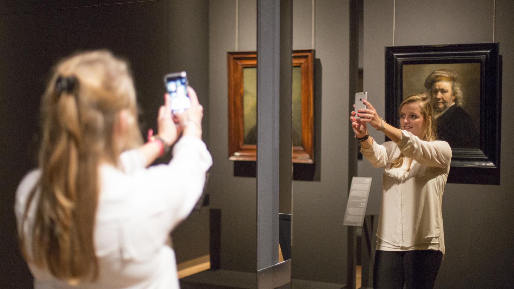 Un autorretrato en el museo de La Haya