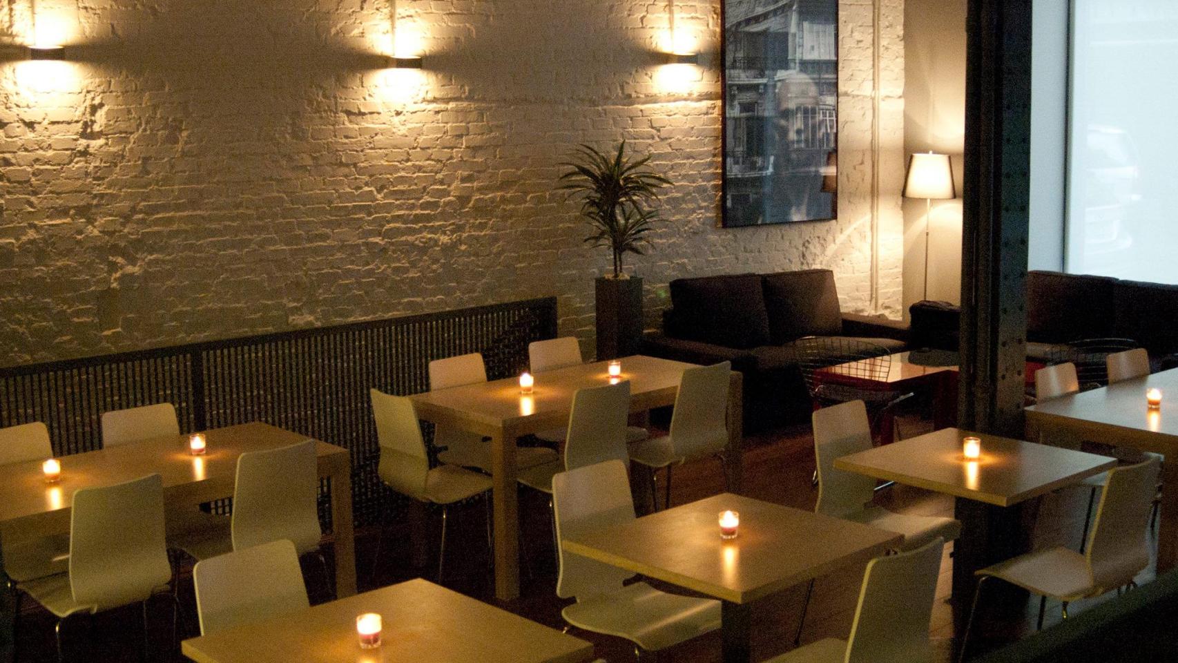 Interior de La Parcelita. Restaurante de Gonzalo Miró