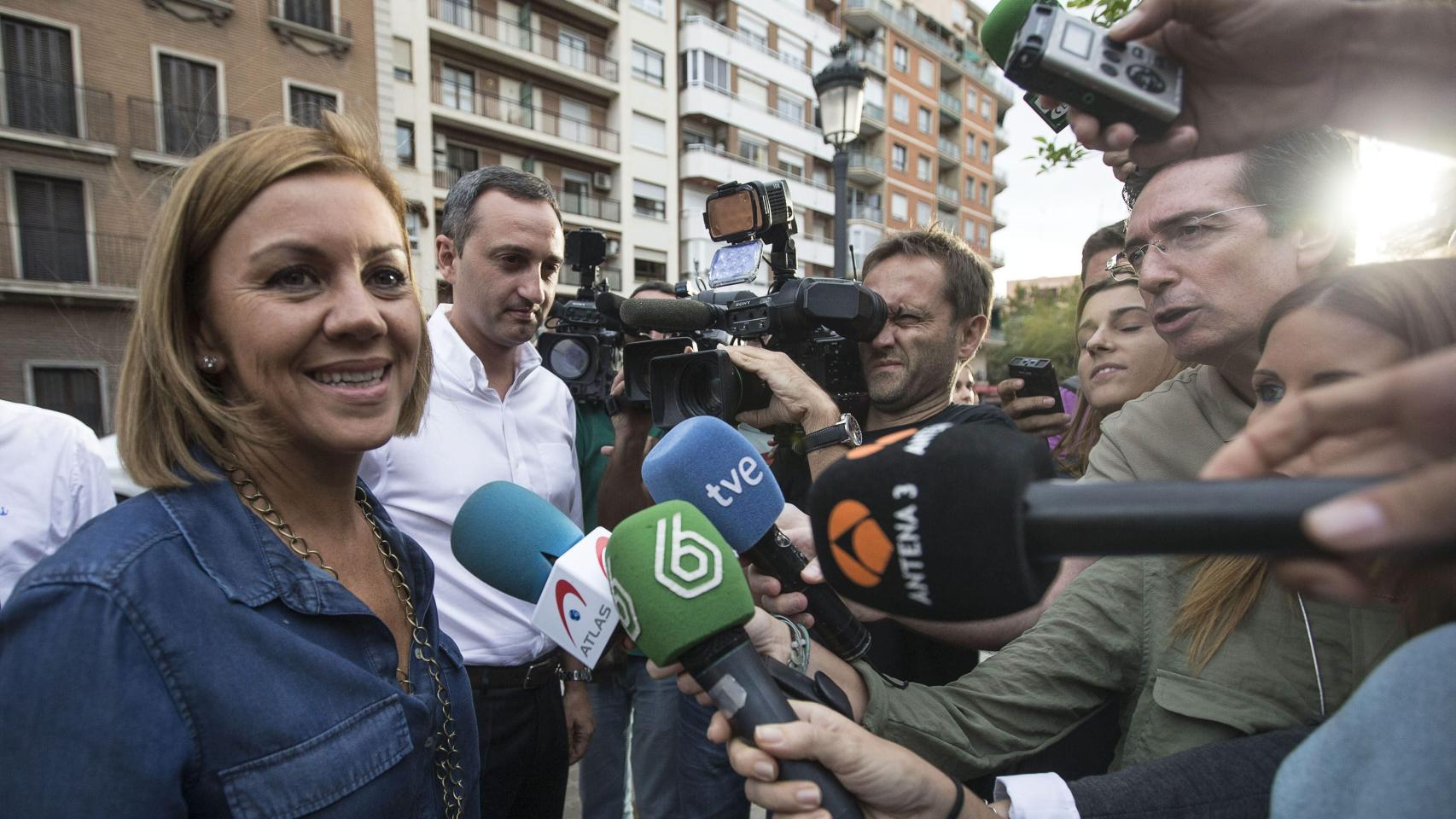 Cospedal en la Comunidad Valenciana