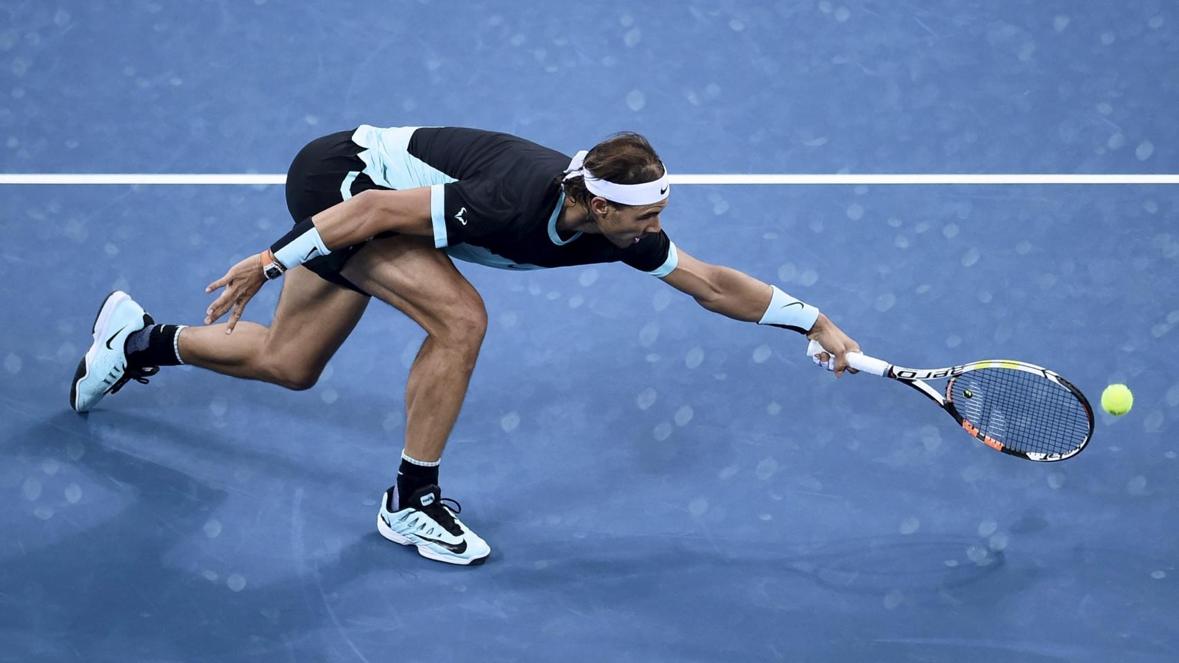 Rafa Nadal, durante el torneo de Pekín.