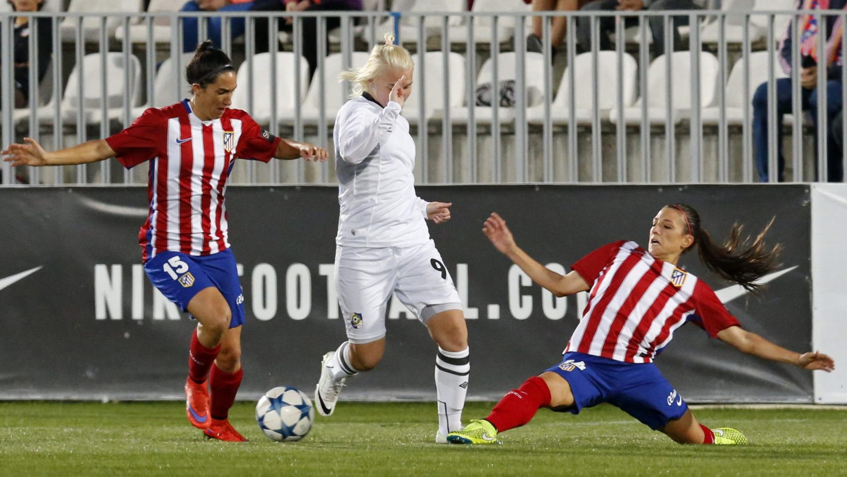 Atlético de Madrid-Kolesnikova de Liga de Campeones femenina.