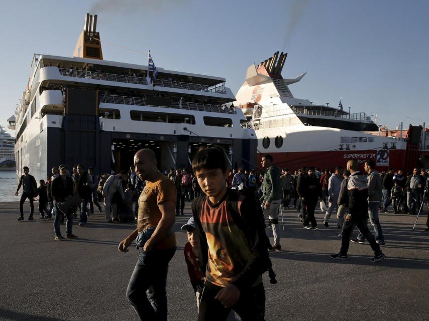 400.000 refugiados han llegado a Grecia en lo que va de año.