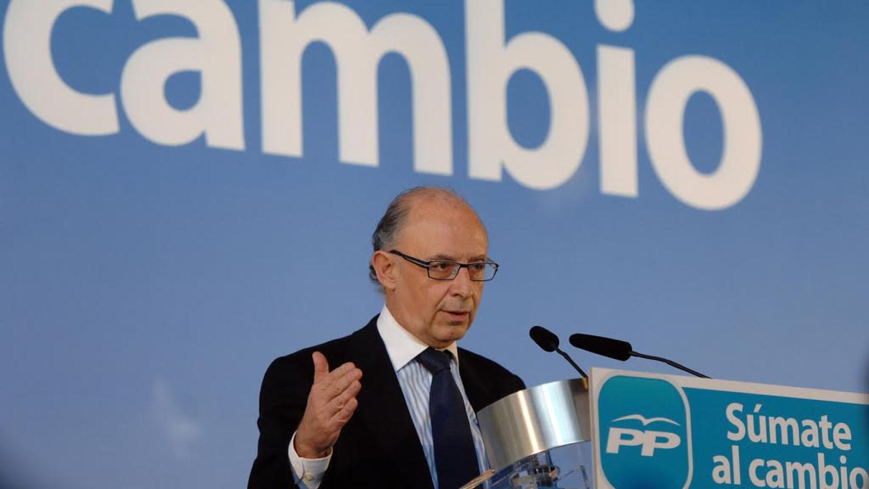 El ministro de Economía, Cristobal Montoro