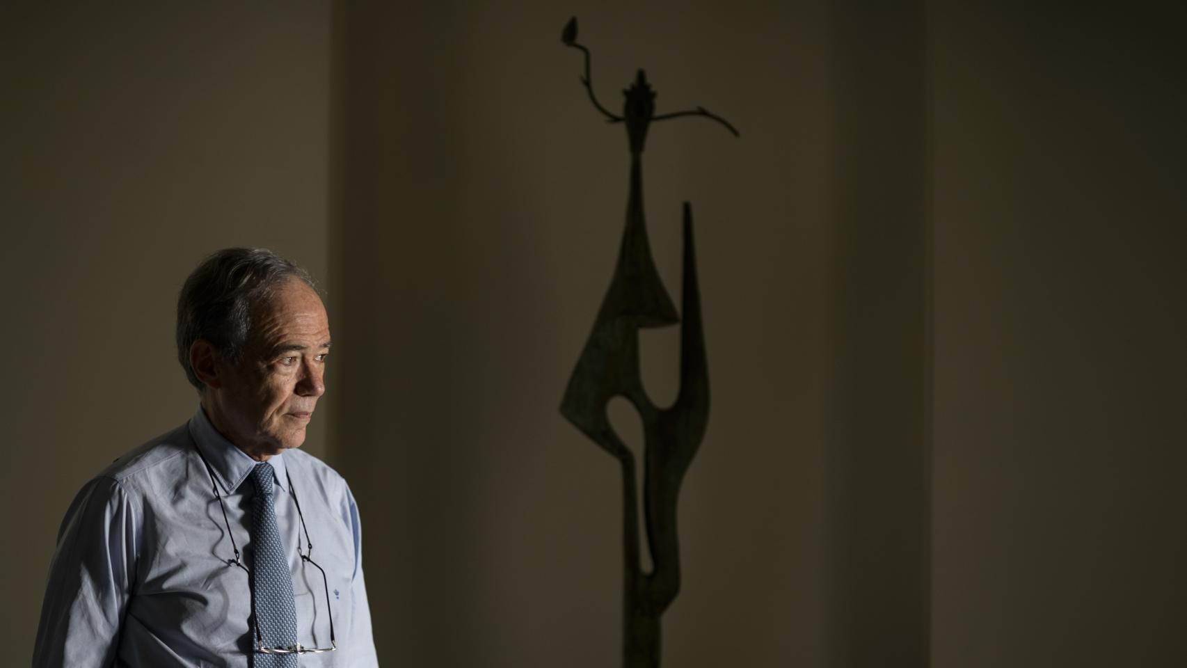 Marañón, en su casa esta semana.