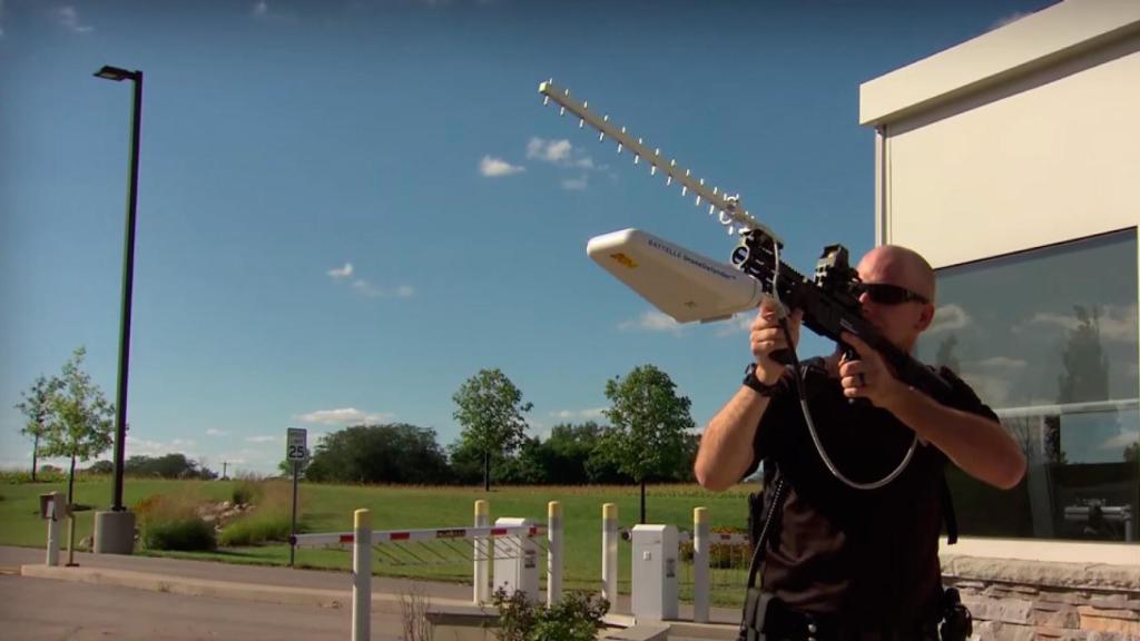 escopeta anti-drones