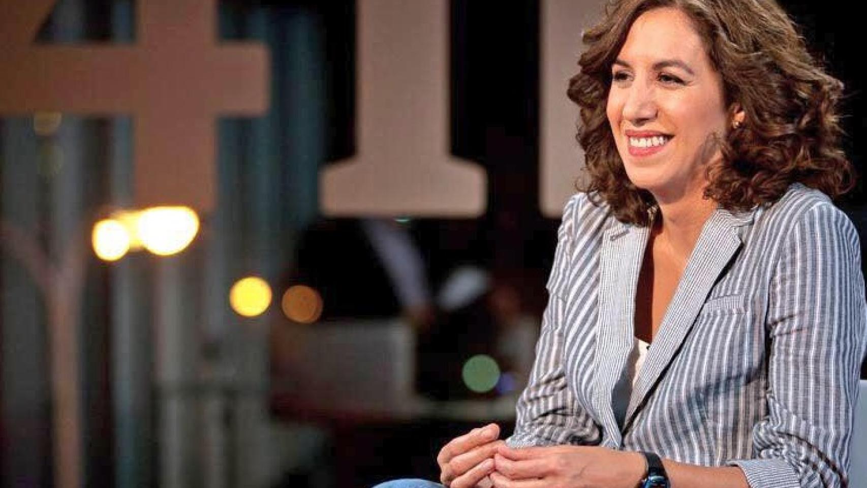 La diputada de UPyD, Irene Lozano, durante una entrevista en TVE.