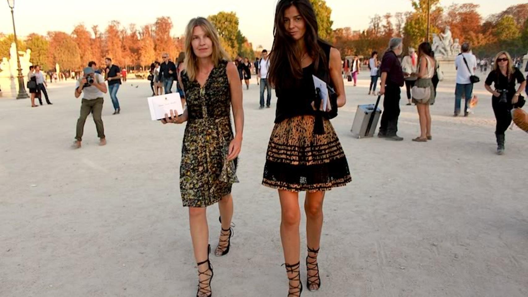 Bárbara Martelo en la semana de la moda de París