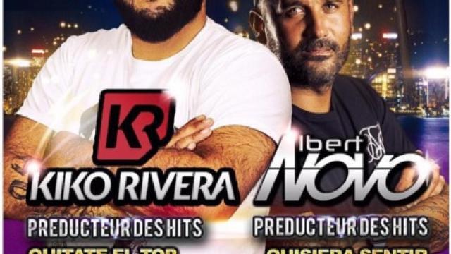 Cartel de la próxima actuación en Suiza