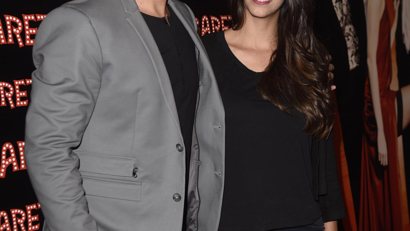 Christian y Almudena hace unos días en un estreno teatral