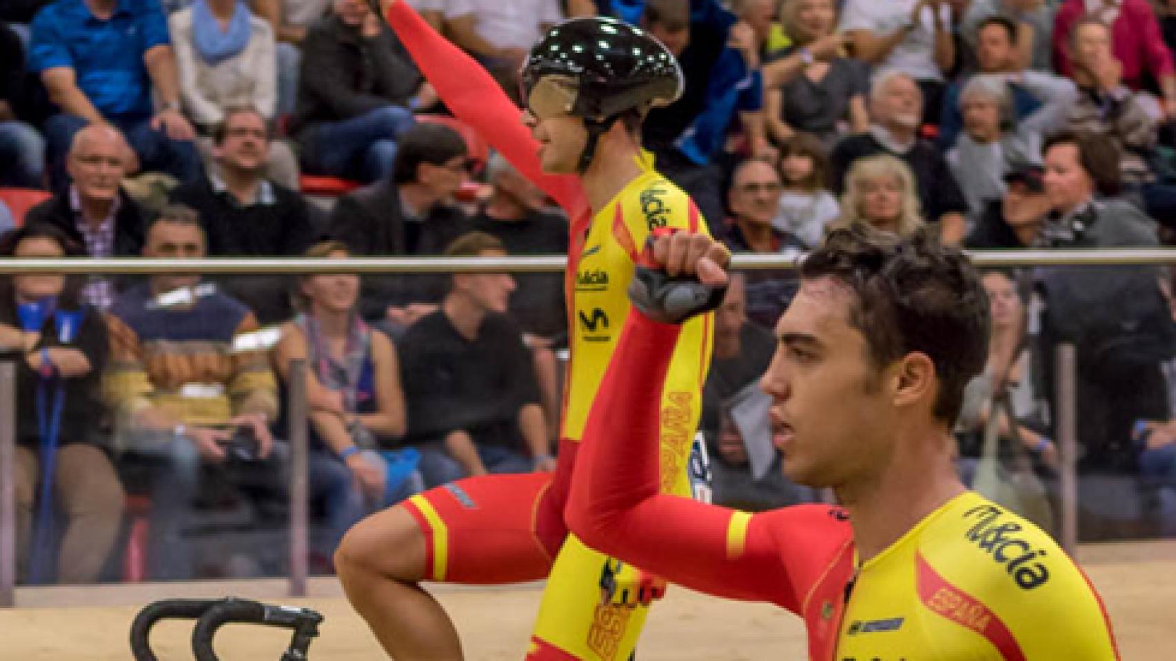 Albert Torres y Sebastián Mora, campeones de Europa en Madison.