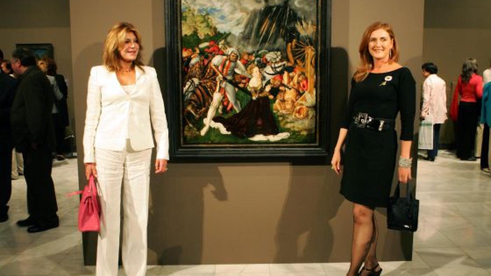 Francesca Thyssen y Carmen Thyssen en Madrid