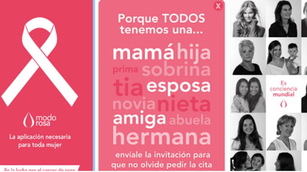 Cuatro ‘apps’ para ayudar en la lucha contra el cáncer de mama