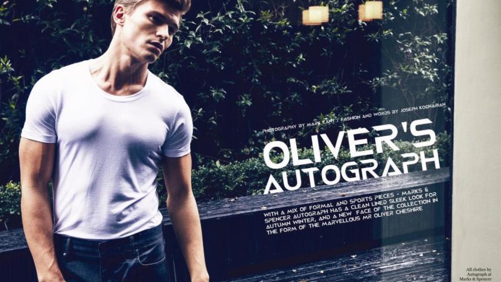 Oliver Chesire modelo representado por View Mangement