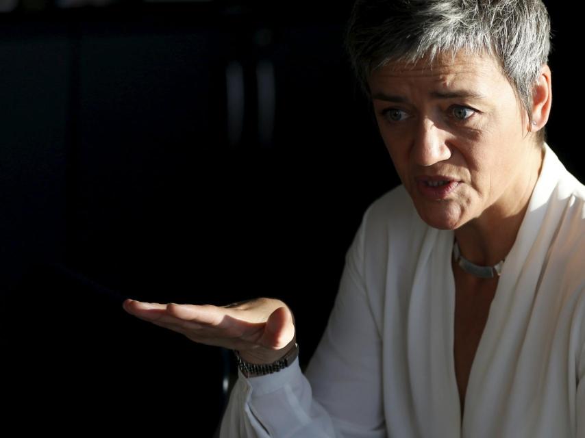 La comisaria europea Margrethe Vestager