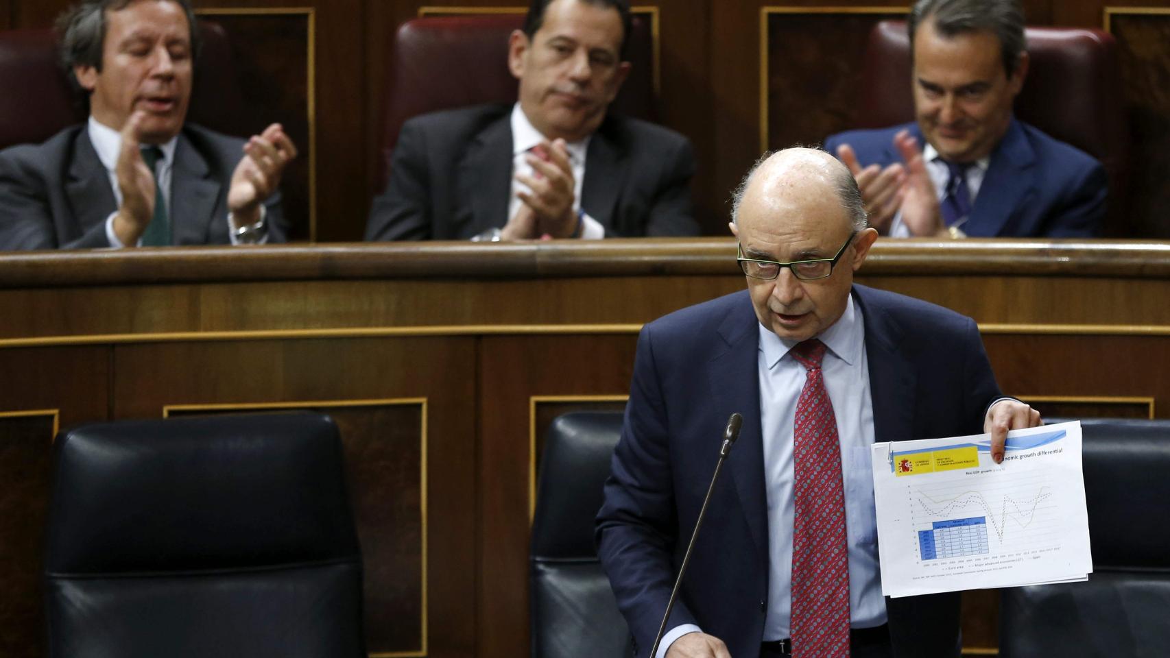 Montoro se despide del Congreso con un gráfico y una disculpa