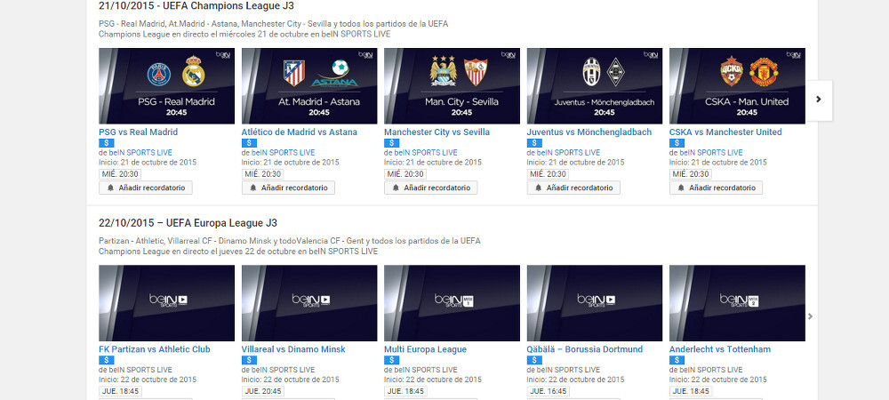 bein sports futbol 1