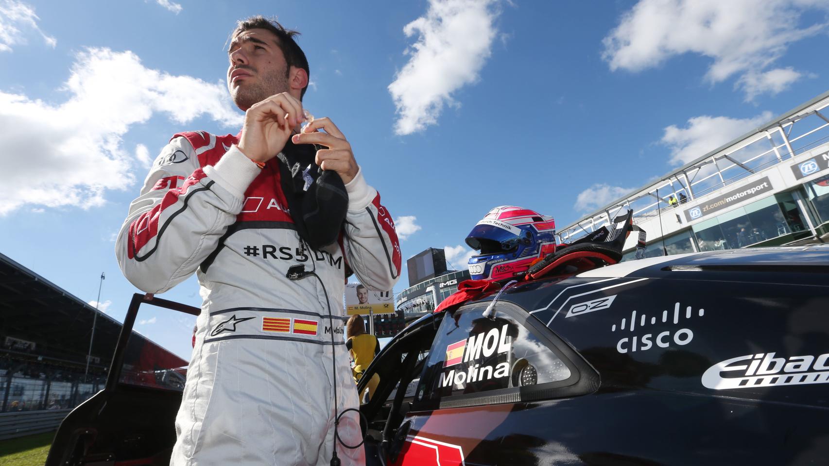 Miguel Molina, primer español en ganar en Alemania una competición de turismos