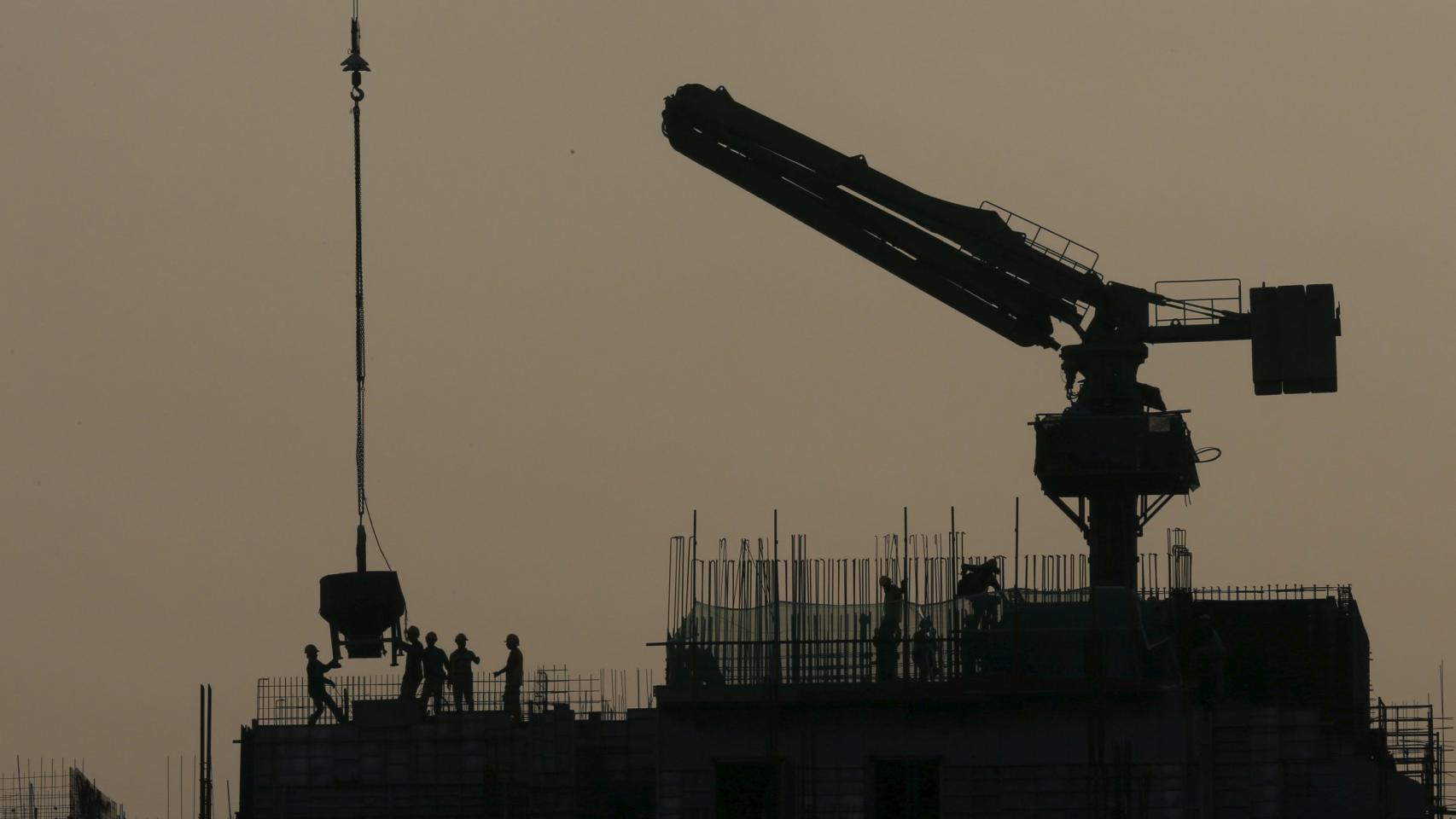 Inmuebles en construcción.