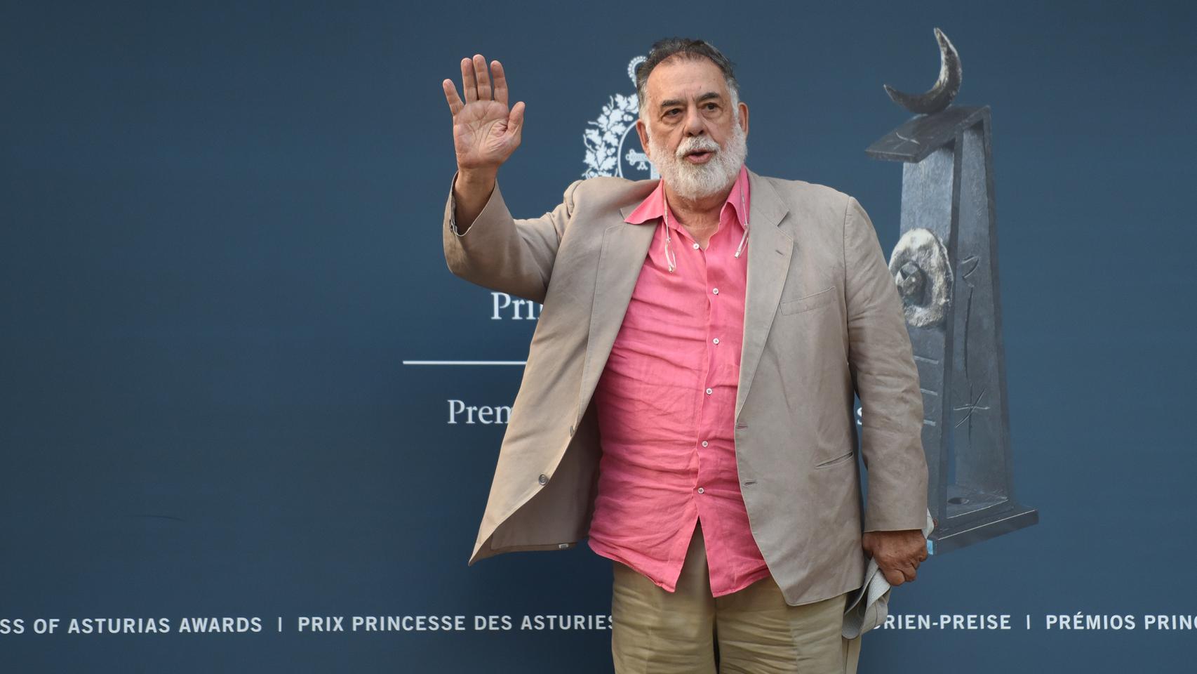 Coppola a su llegada a Oviedo